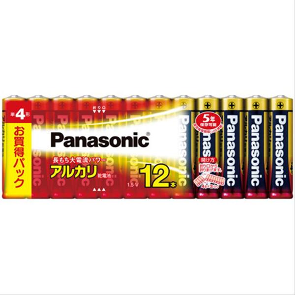 (P)LR03XJ/12SW_アルカリ乾電池 単4形 12本入Panasonic(パナソニック)